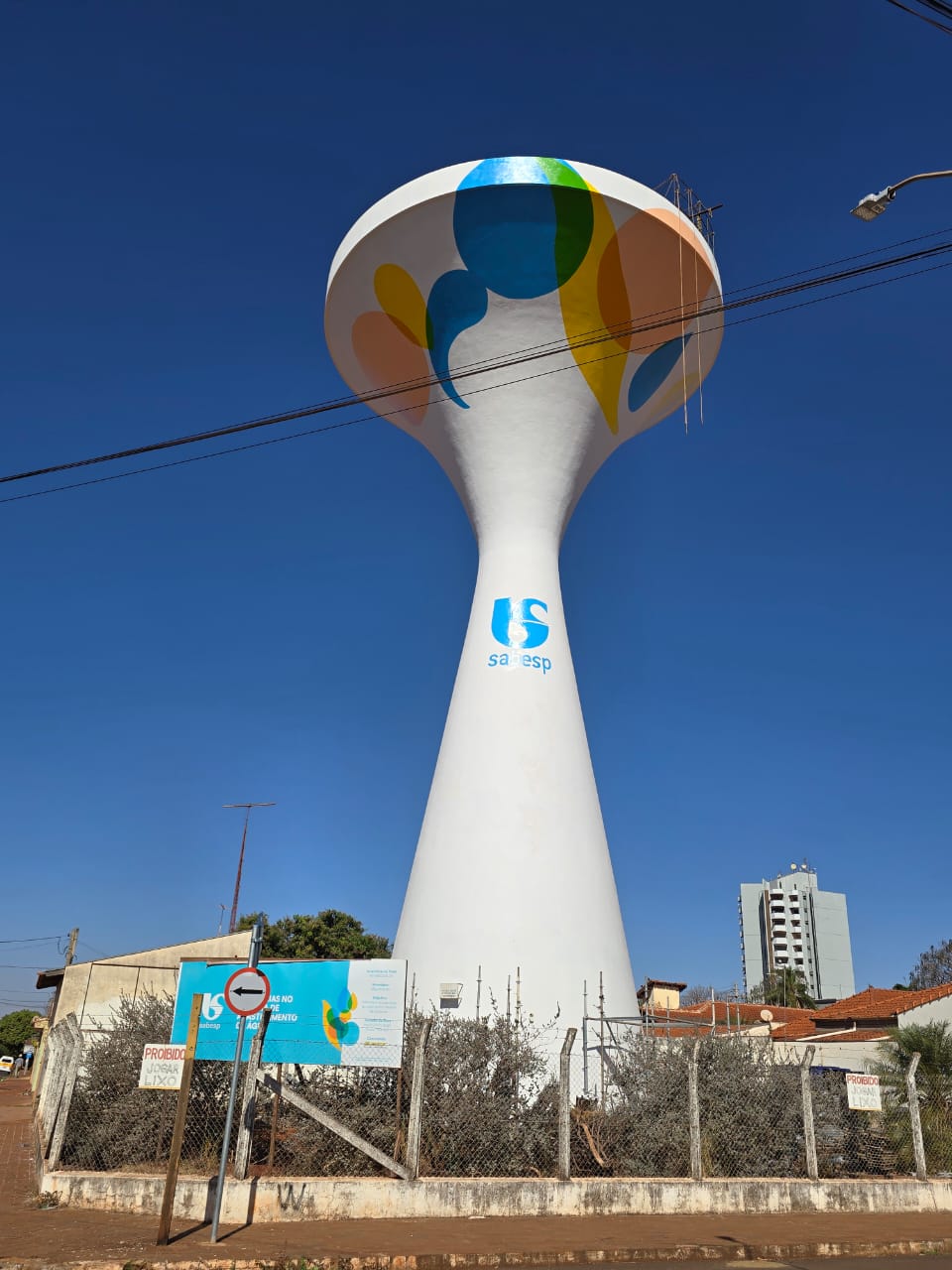 Caixa Dagua Sabesp Pintura 6